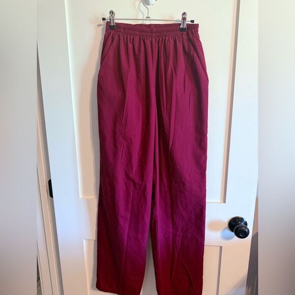 SB Scrubs Women's Trousers in Rich Burgundy - Picture 1 of 5